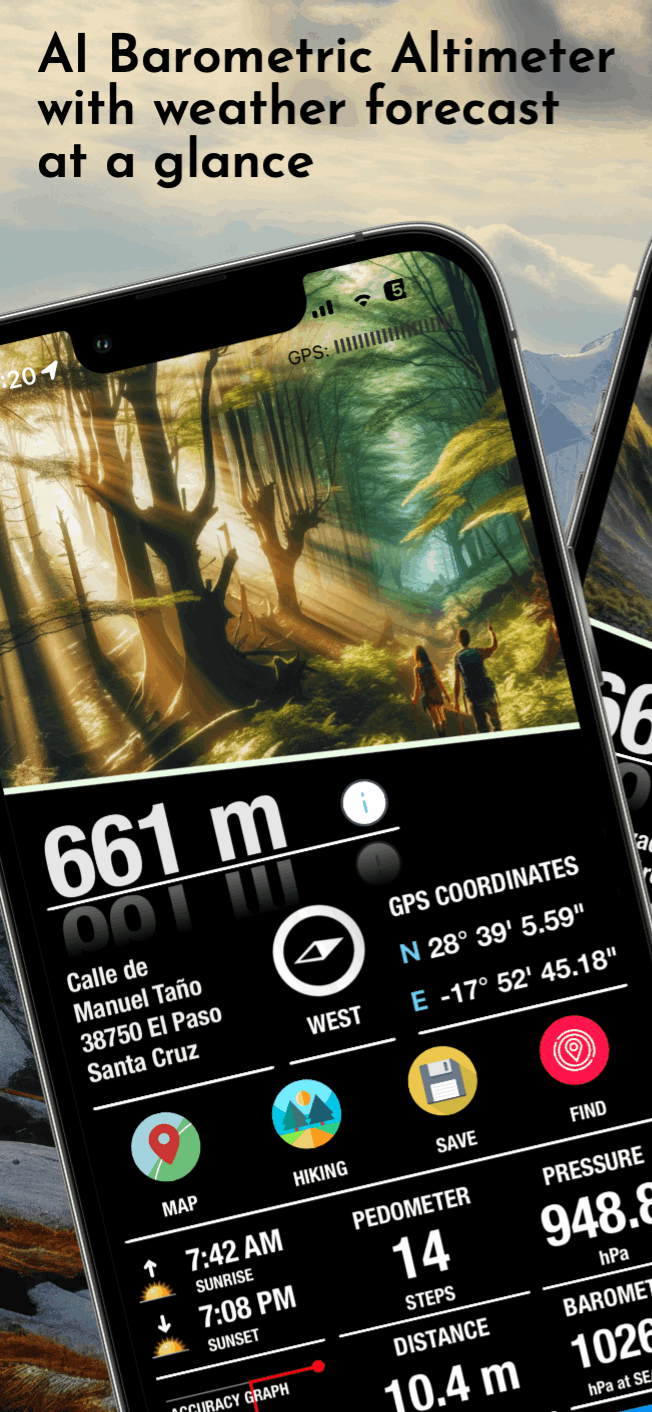 Altimetro GPS iOS App 
